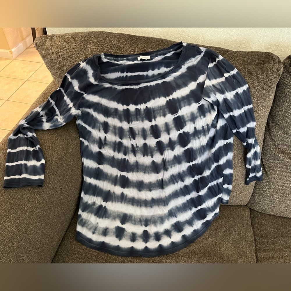 J Jill Medium tie dye top